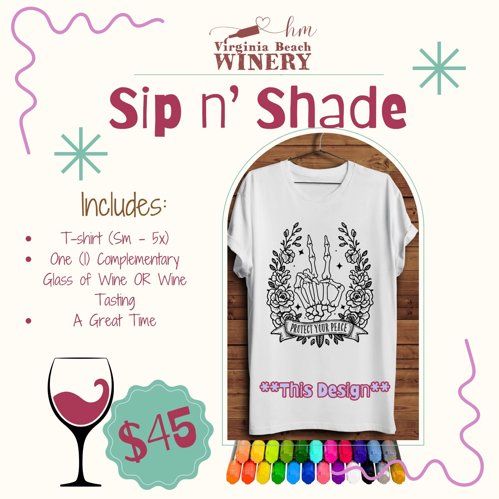 Sip n’ Shade - September 21, 2025 Sip n’ Shade - September 21, 2025