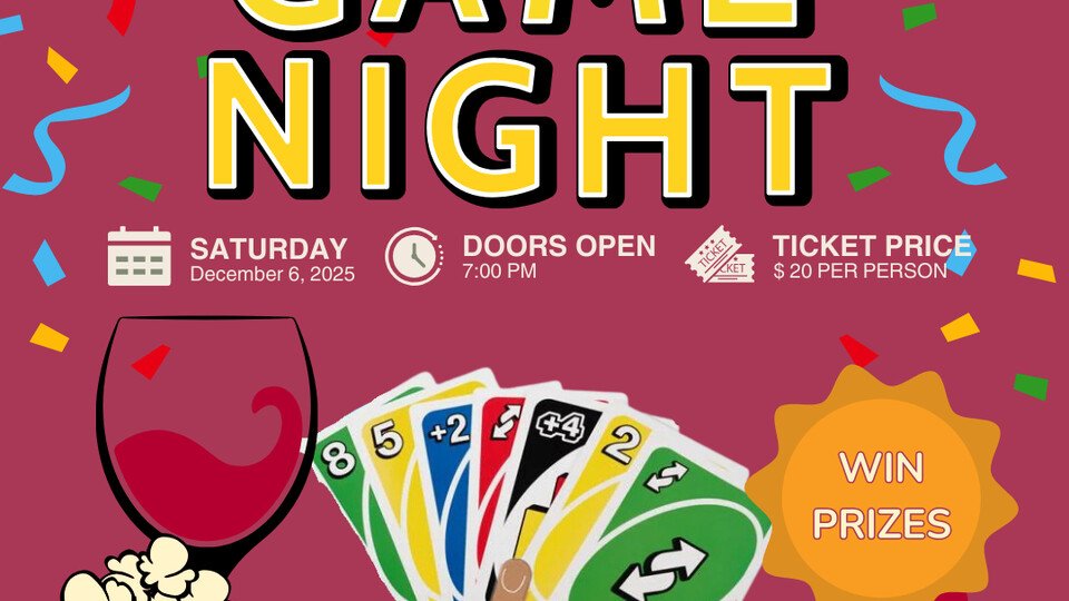 š² Game Night š² - December 6, 2025 š² Game Night š² - December 6, 2025