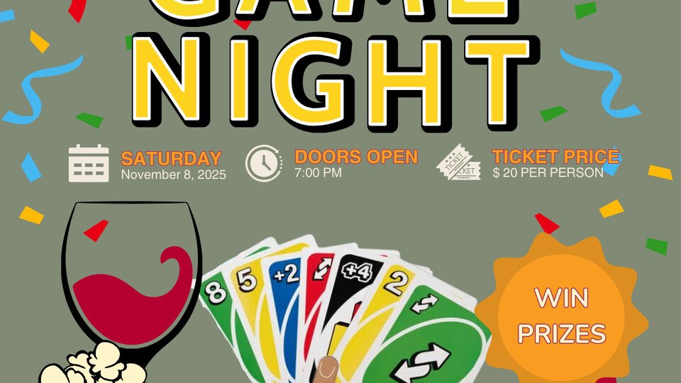 š² Game Night š² - November 8, 2025 š² Game Night š² - November 8, 2025