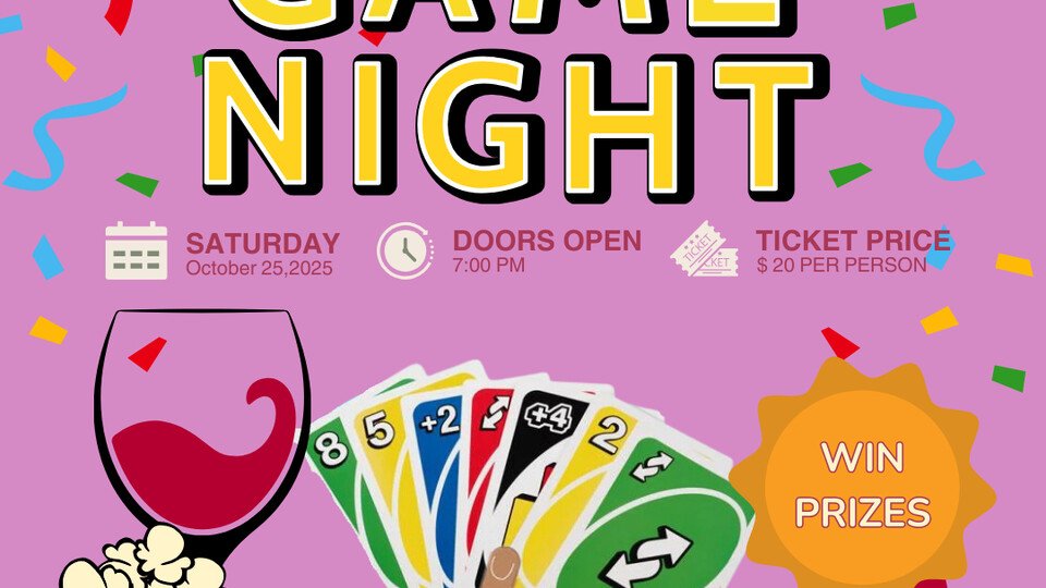 š² Game Night š² - October 25, 2025 š² Game Night š² - October 25, 2025